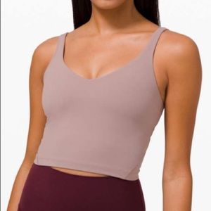 lululemon Align Crop Tank (Violet Verbena) Size 2